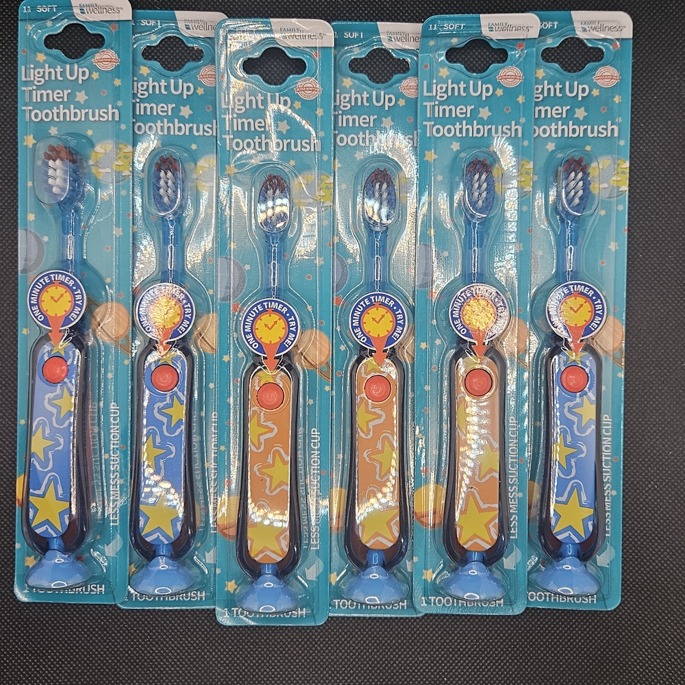 Light Up Timer Toothbrush Set